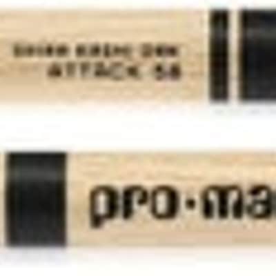 Promark Classic Attack Drumsticks - Shira Kashi Oak - 5B - Wood Tip image 2