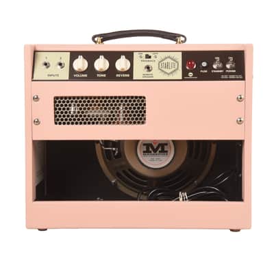 Magnatone Starlite 8w 1x10 Combo Amp w/ Reverb Aged Pink (CME Exclusive) image 3