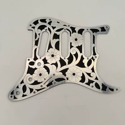 Stratocaster Pickguard Engraved Metal bpg661 image 1