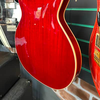 Guild Starfire I DC Cherry Red 2022 Semi-Hollow Electric Guitar image 12