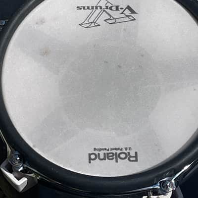 Roland PD-80R, 8" Single Zone Mesh Drum Pad - White image 2