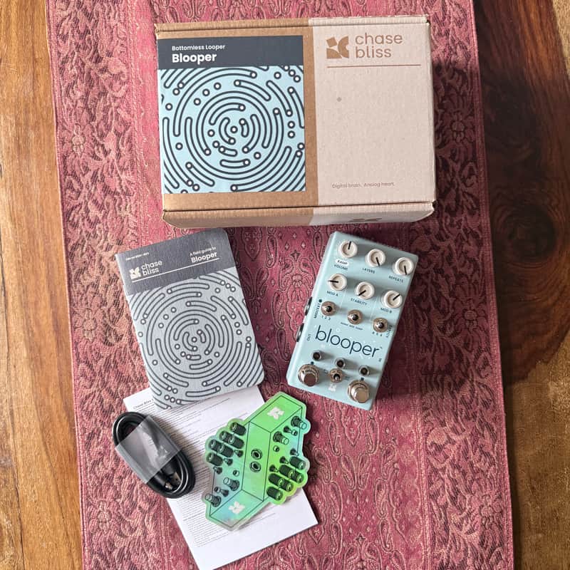 Chase Bliss Audio Blooper 2019 - Present - Blue image 1