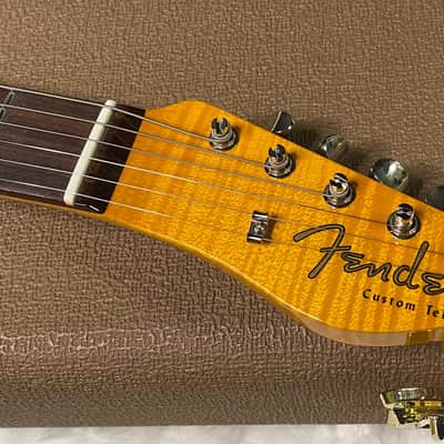 NEW! Fender Custom Shop Flamethrower Telecaster Custom - NOS - Modern Specs - Texas Special Pick-Ups - AAAA Flamed Neck -Seafoam Green - Authorized Dealer - 8lbs - G07232 image 6