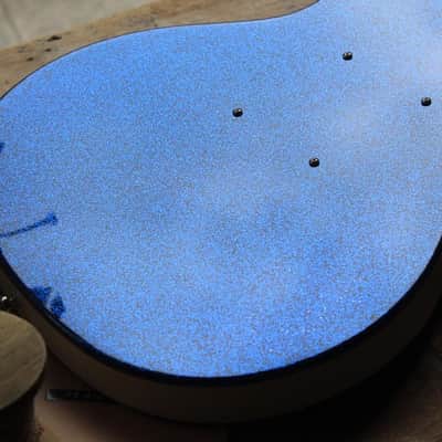 DANELECTRO 59M NOS+ Metalflake 60th Anniversary Blue Metalflake, 2, 88 KG image 12