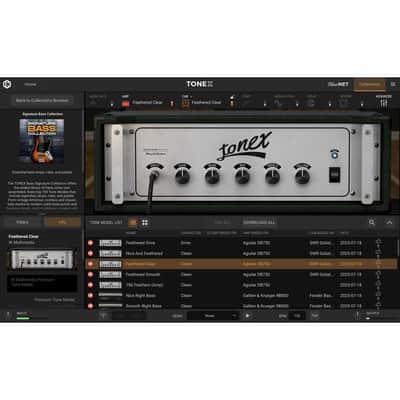 IK Multimedia TONEX ONE Pedal Bass Edition Amplifier/Cab/Effect Modeling Pedal - Silver image 3
