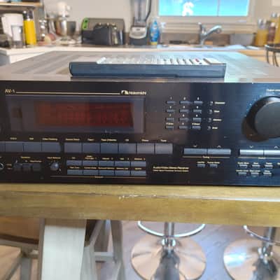 Vintage Nakamichi AV-1 Stereo Receiver with Remote image 1