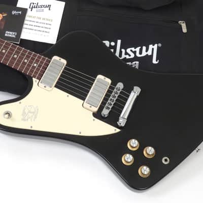 2012 Gibson Firebird 70s Tribute Left Handed - Black Satin Finish - Rare Lefty with Paperwork image 2