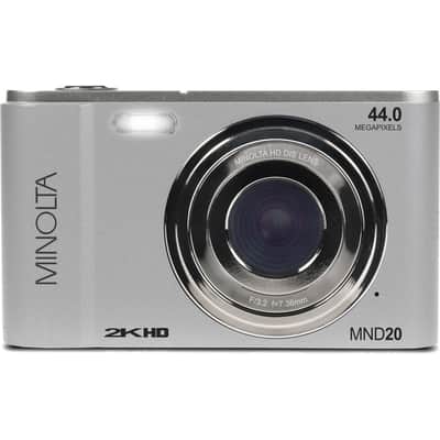 Mint Minolta MND20 44MP Digital Camera – 2.7K Ultra HD Video, 16X Digital Zoom, Anti-Shake Stabilization, Time Lapse, Face Detection, 2.9-inch LCD Display – Lightweight Compact Camera (Silver) image 8