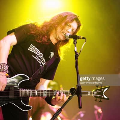 Dean Demonator  2008 SAXON Stage Used Artist Owned & Fully Signed Guitar image 8