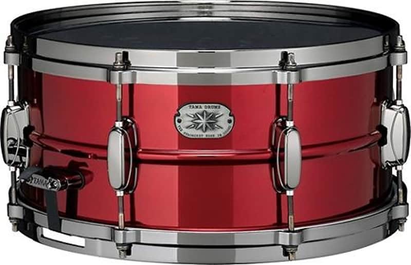 Tama Limited Edition 6.5 x 14" Metalworks Snare Drum in Ruby Red Metallic image 1