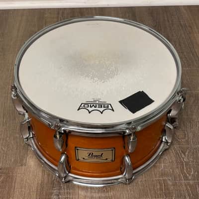 Pearl M1270 12x7" Maple Soprano Snare Drum with Bag - 2010s - Liquid Amber image 5
