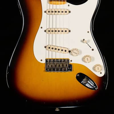 Fender Custom Shop Willcutt True '57 Stratocaster Journeyman Relic 2-Tone Sunburst 65 C (486) image 3