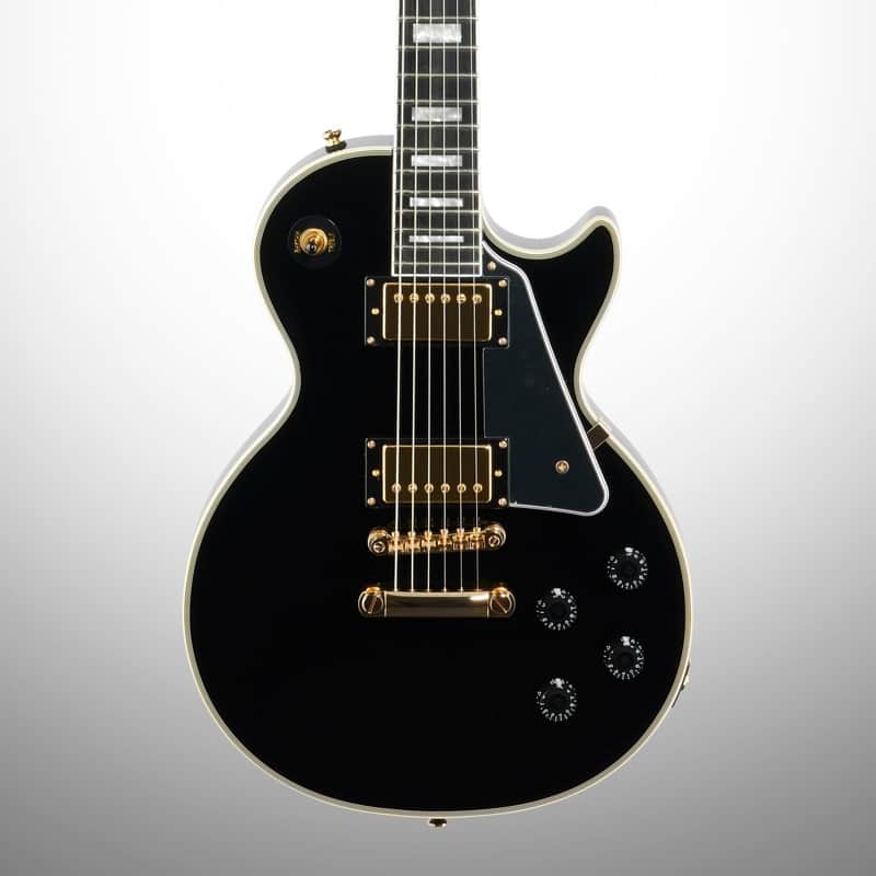 Epiphone Exclusive Les Paul Custom Lite Electric Guitar, Ebony