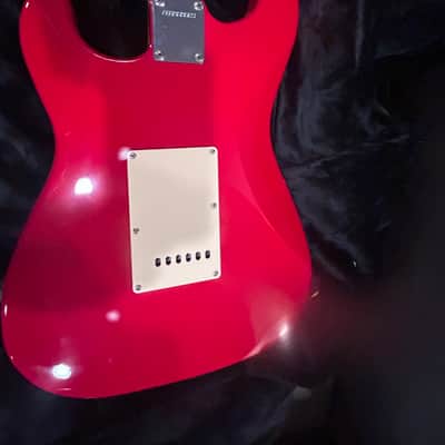 Fernandes LE-X Stratocaster 1990’s - Cherry Red image 6