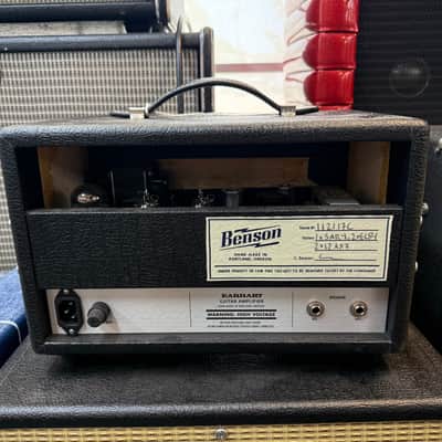 Benson Amps Earhart 15-Watt 1x12" Guitar Amp Half Stack 2017 - Present - Various image 4