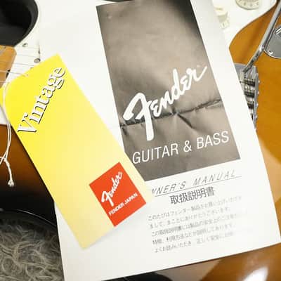 Fender Japan '57 reissue Stratocaster ST57-58US US pickup 2tone sunburst finish Crafted in Japan image 22