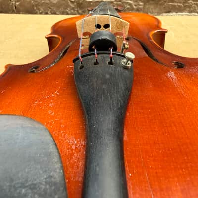 Vintage Ton-Klar "The Kayser" Violin No. 134 – 4/4 Full Size – Made in Germany for William Lewis & Son – Complete Outfit with Case & Accessories image 22