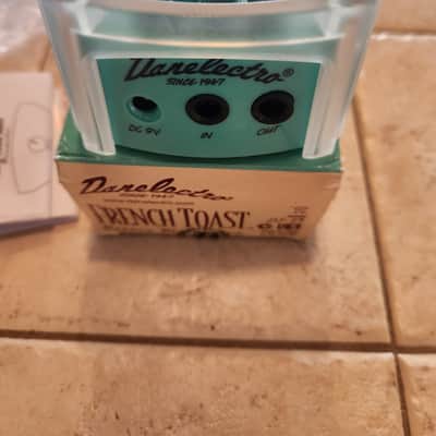 Danelectro French Toast DJ13! Octave Fuzz 2000s - Aqua image 4