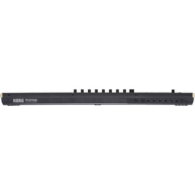 Korg Keystage 61 Poly AT MIDI Keyboard Controller PEDAL KIT image 3