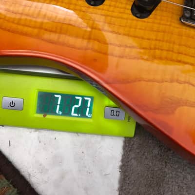 SALE Fender Showmaster Super Strat Stratocaster - set neck - 2004 Sunburst FMT Show Master image 13