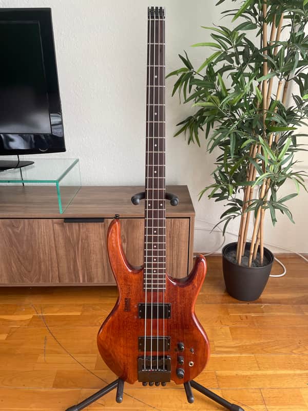 Hohner The Jack Headless Active/Passive Bass 80s Natural Finish image 1