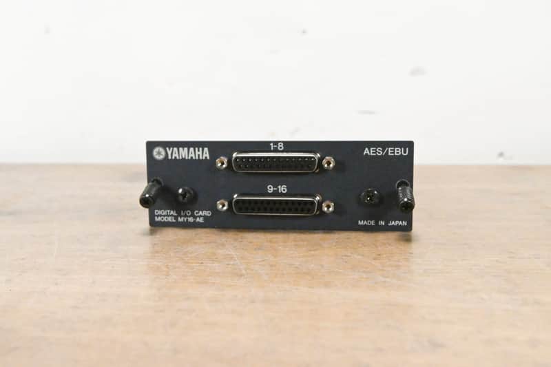 Yamaha MY16-AE 16-Channel AES/EBU Interface Card CG0150T image 1