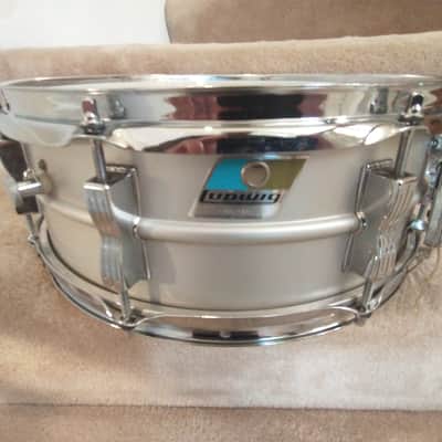 Ludwig Vintage Acrolite Aluminum Snare Drum, B/O Badge 1970s - 100% Original! image 7