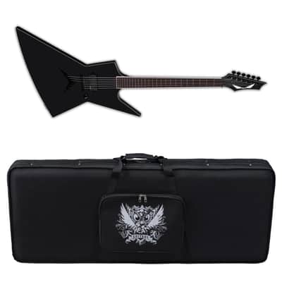 Dean Zero Select Fluence Electric Guitar Black Satin + Dean Case BRAND NEW image 1