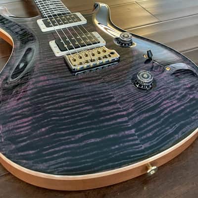 2022 PRS Custom 24 Electric Guitar Purple Iris Hybrid Package 10-Top 0351284 image 4