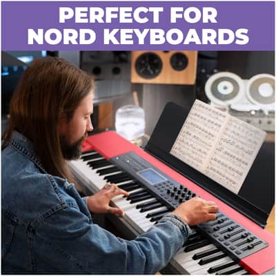 Liquid Stands Sheet Music Stand for Nord Keyboard - Fits All Nord Grand Stages 76/88, Electros C1/C2/C2D Piano Sheet Music Stand image 6