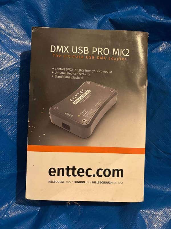Enttec DMX USB Pro MK2 DMX Interface image 1