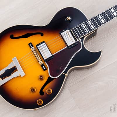 2011 Gibson L-4 CES Master Label Archtop Electric Guitar Vintage Sunburst w/ Case, CoA image 1