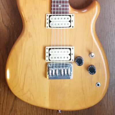 Vintage 1981 MIJ Yamaha SHB 400 Electric Guitar w/ Natural Finish image 2