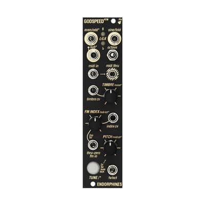 Endorphin.es Godspeed New Single Complex VCO - Black image 1