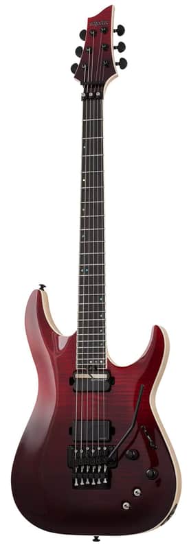 Schecter C-1 FR S SLS Elite Blood Burst image 1