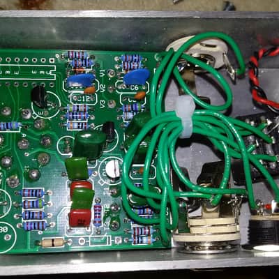 BYOC Large Beaver Fuzz Russian Big Muff 2N5089 Guitar Effects Pedal Alchemy Audio Assembled! image 5