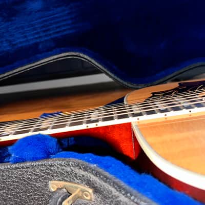 2001 GIBSON CUSTOM SHOP FIREBIRD DREADNOUGHT ACOUSTIC GUITAR NATURAL FINISH LIKE NEW image 17