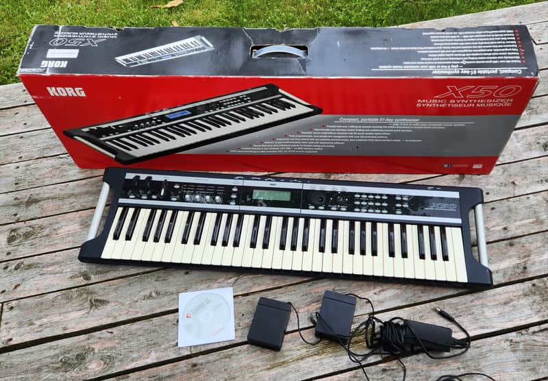 STUDIO SALE! Korg X-50 61 Key Synthesizer image 1