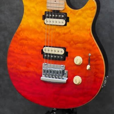 Sterling By Music Man Axis Electric Guitar Spectrum Red Finish - W/Setup image 2