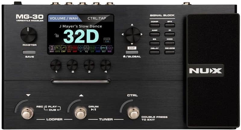NuX MG-30 Versatile Modeling Guitar Processor image 1