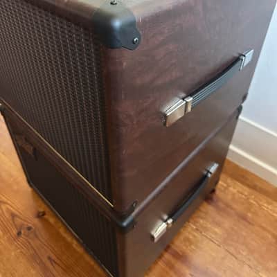 2x Aguilar DB 112 300-Watt 1x12" Bass Speaker Cabinets with tweeter (8ohm) Chocolate Thunder image 4