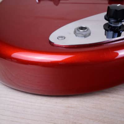 FGN J-Standard Bass 2011 Candy Apple Red Fujigen Made in Japan MIJ w/ Bag image 5