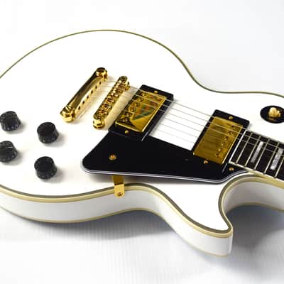 Epiphone "Inspired by Gibson Custom" Les Paul Custom - Alpine White image 4