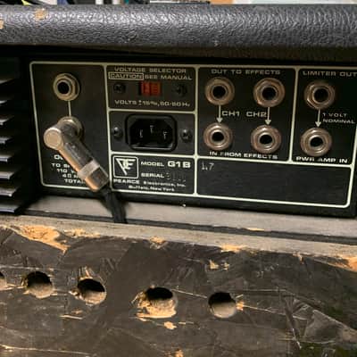 Pearse G1 Guitar Amp late-80's - Black image 4