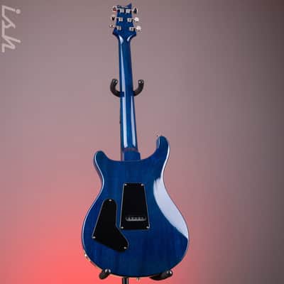 PRS S2 Custom 24 Electric Guitar Faded Gray Black Blue Burst image 6