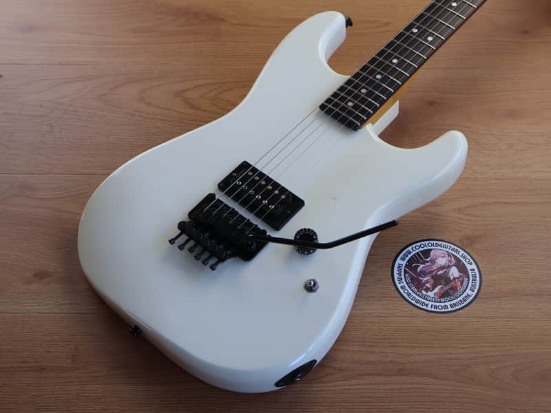 ESP ZEPⅡCUSTOM 国産MIJジャパンヴィンテージ80’s エドワーズ 1986 ZEP Custom II (by ESP Japan) JZ-85B Superstrat (Aged White