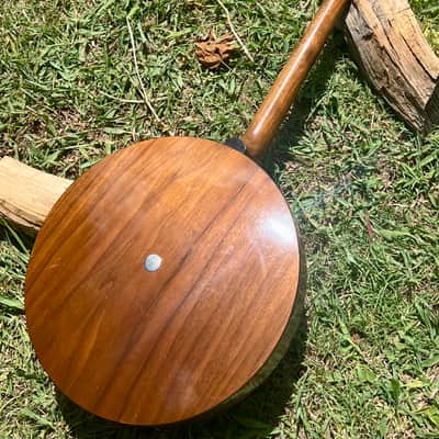 Vintage Ludwig Columbia 1930’s Tenor Banjo - Natural Walnut image 16