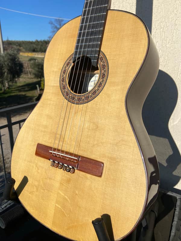 LO VERDE LUTHIER (HAUSER STYLE) CLASSIC GUITAR 2019 natural image 1
