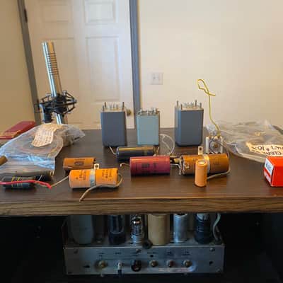 UTC, ADC, RCA Vintage Transformers, Caps, Resistors, Circuits (1950s) image 1