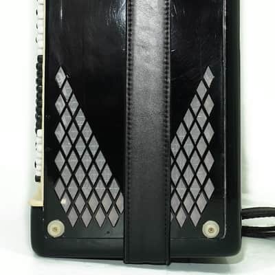 Bayan Accordion Tulskiy Tula 3 Row Chromatic Button Accordion 120 Bass, Vintage Music Box B System, New Straps, Soviet Harmonica, 2758 image 8